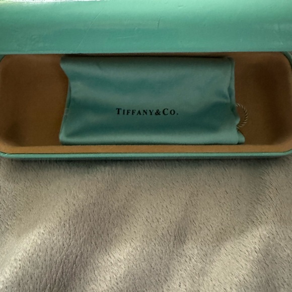 Tiffany & Co. Turquoise Rectangular Hardshell Glasses Case - Picture 5 of 6